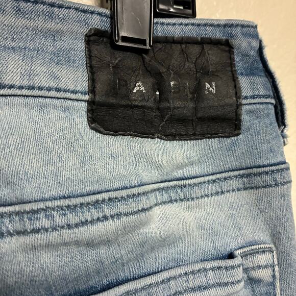 Pacsun Active Stretch Skinny Blue Jeans Mens Size 34x32 - Picture 6 of 10